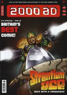 Cover of 2000 AD #1195