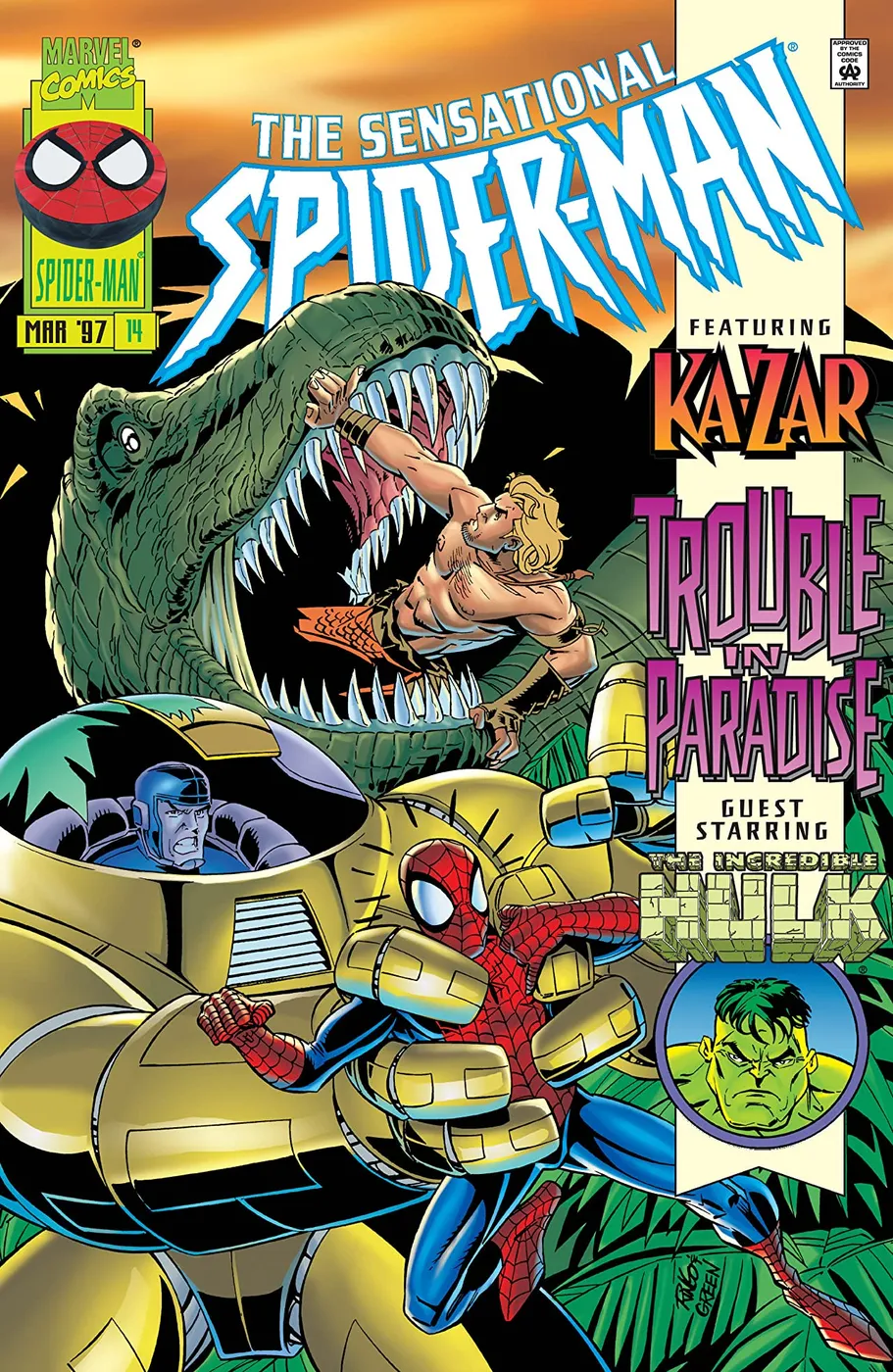Cover of The Sensational Spider-Man #14