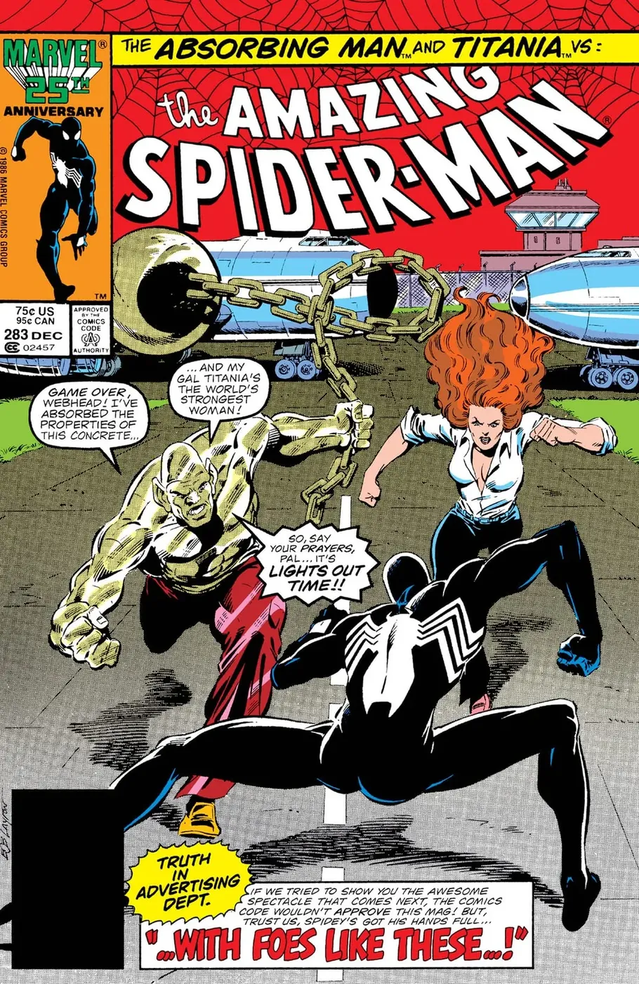 Cover of The Amazing Spider-Man #283