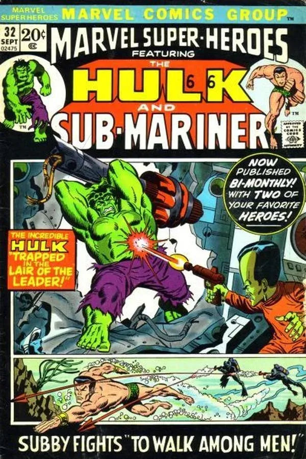 Cover of Marvel Super-Heroes #32
