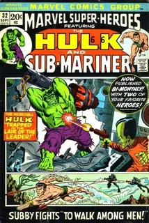 Cover of Marvel Super-Heroes #32