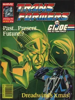 Cover of The Transformers #302