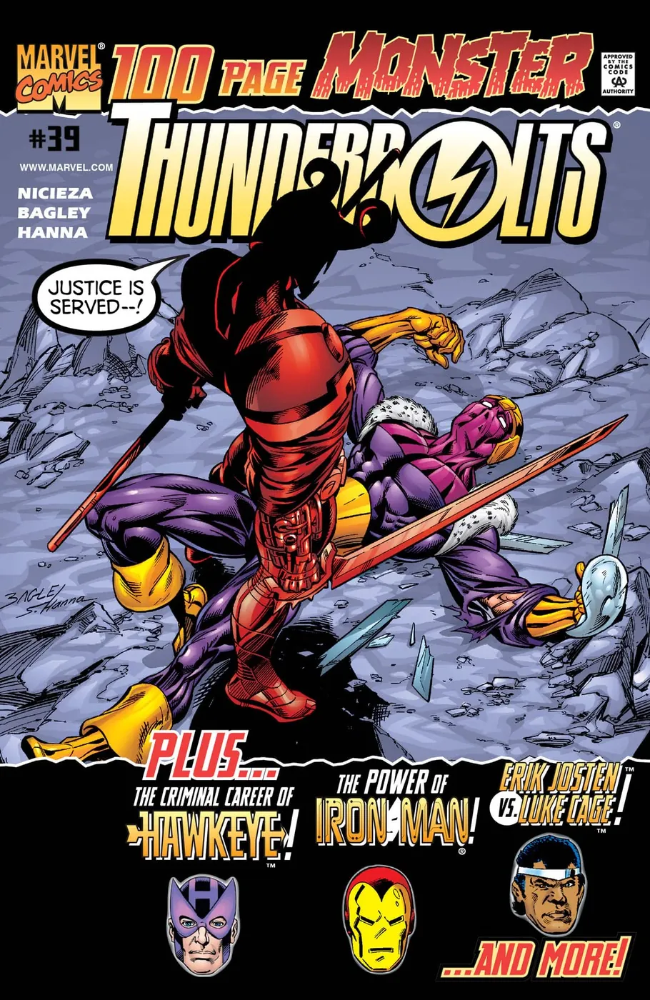 Cover of Thunderbolts #39