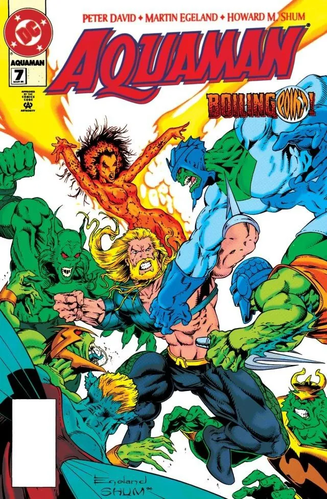 Cover of Aquaman #7