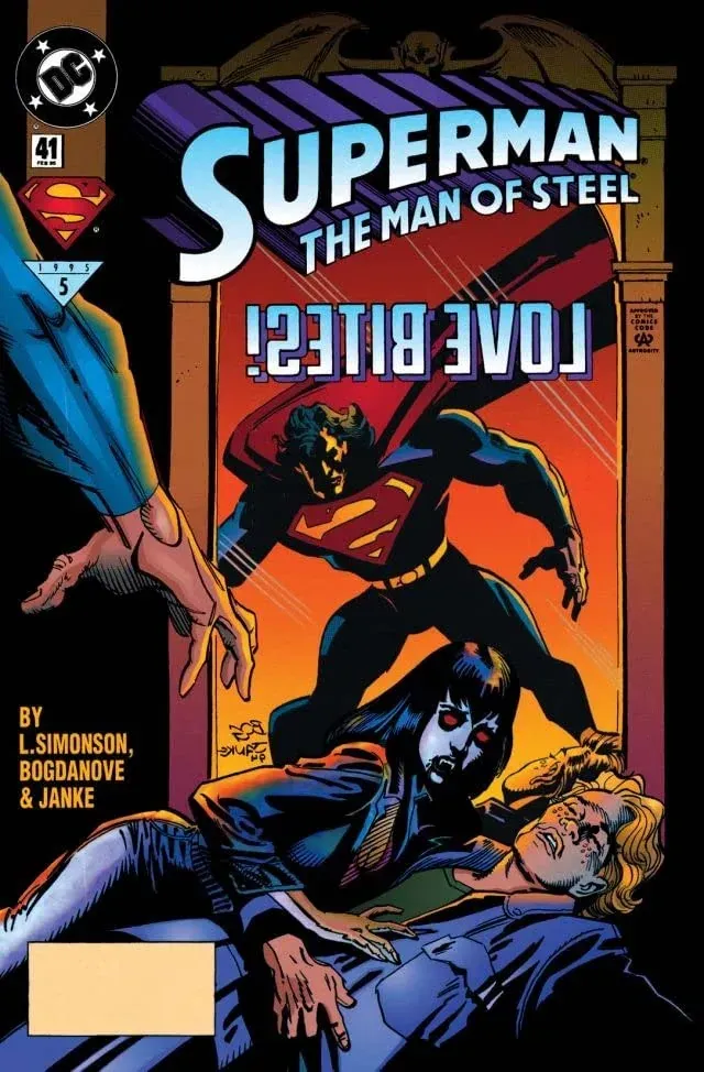 Cover of Superman: The Man of Steel #41