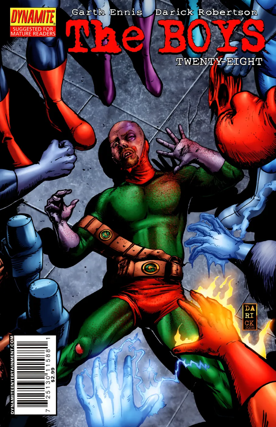 Cover of The Boys #28