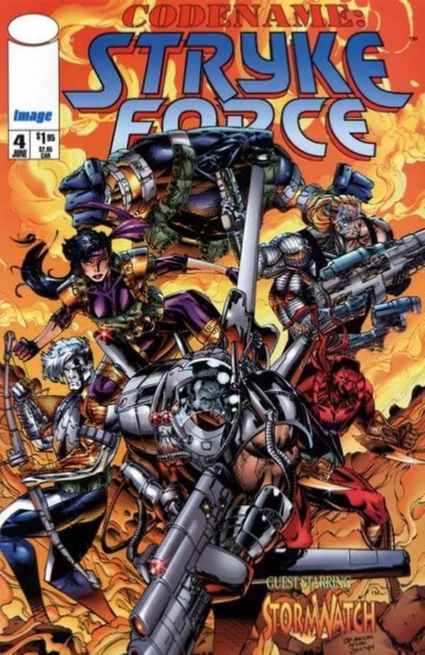 Cover of Codename: Stryke Force #4
