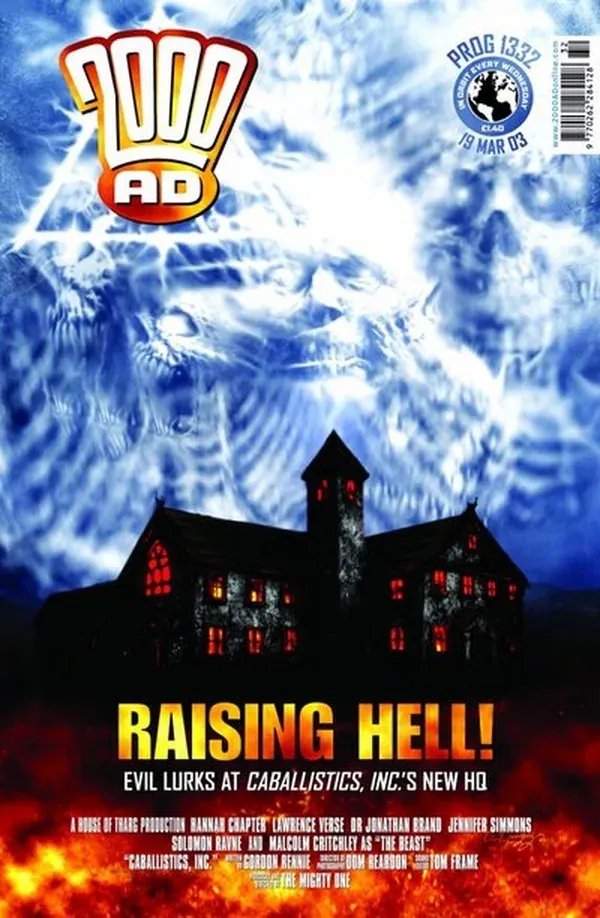Cover of 2000 AD #1332