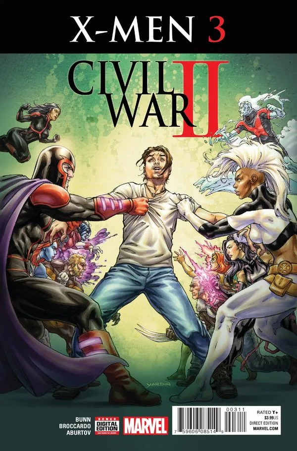 Cover of Civil War II: X-Men #3