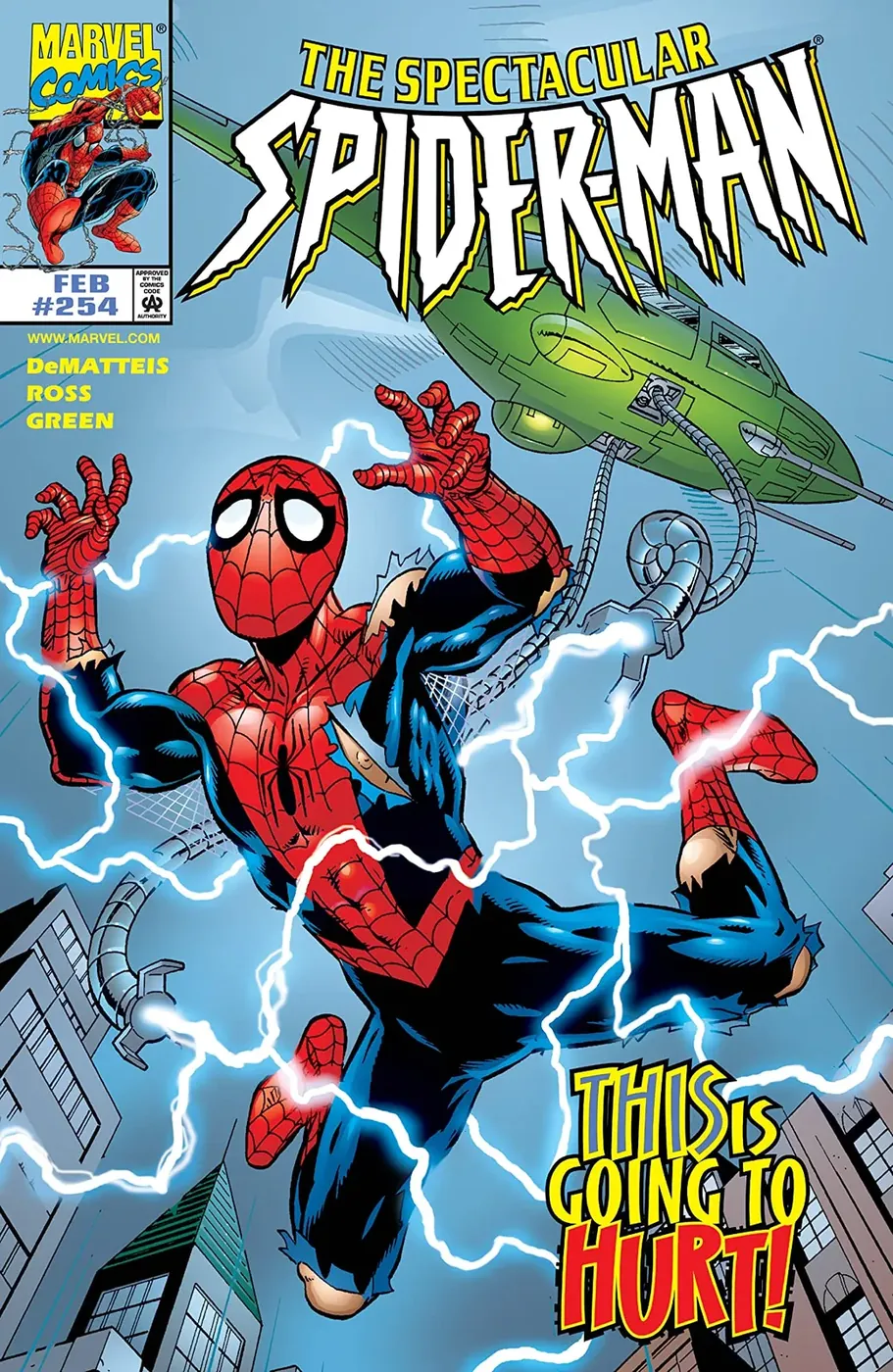 Cover of The Spectacular Spider-Man #254