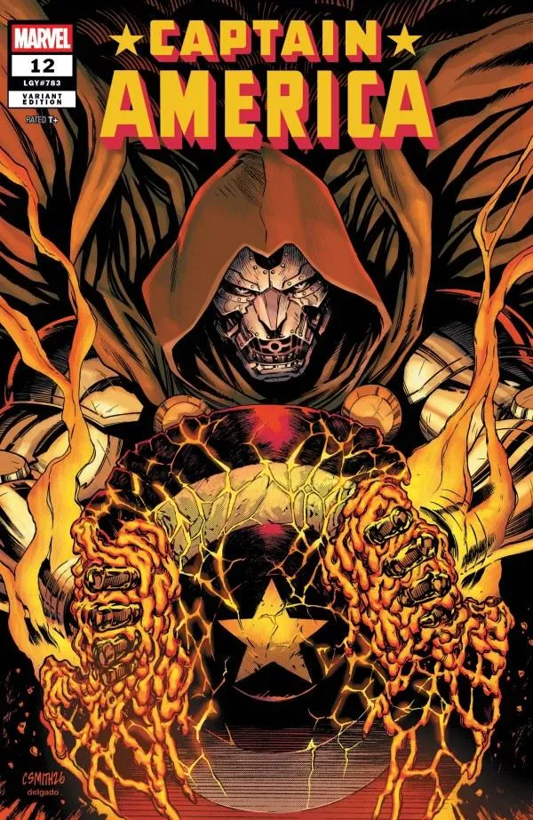 Cover of Captain America #12 (783)