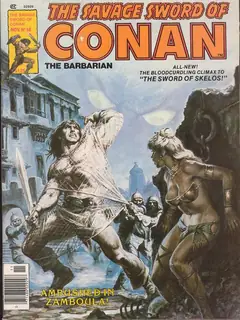 Cover of The Savage Sword of Conan #58