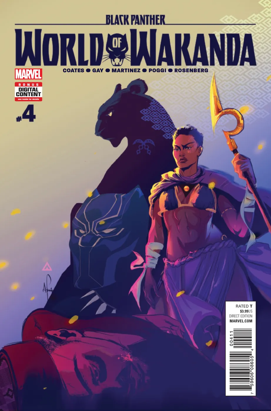 Cover of Black Panther: World of Wakanda #4