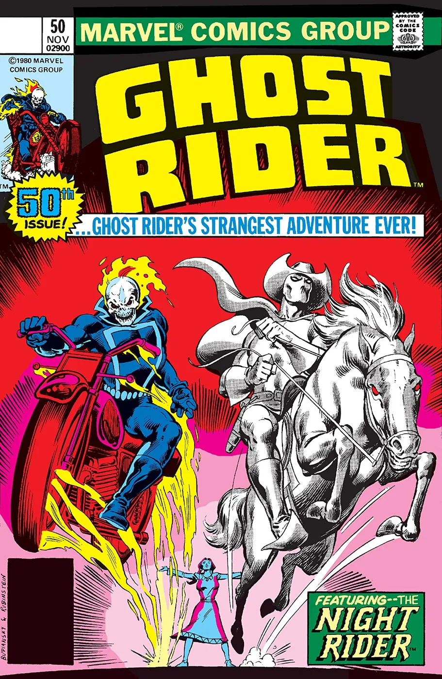 Cover of Ghost Rider #50
