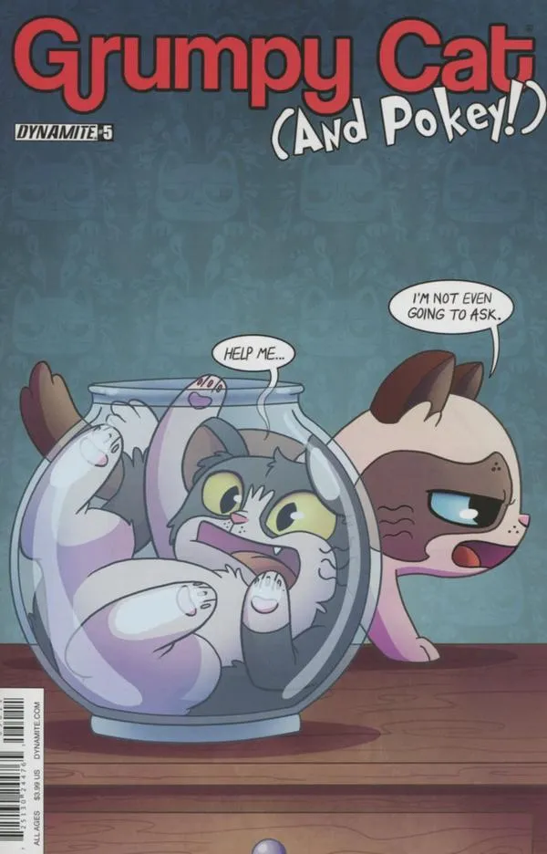 Cover of Grumpy Cat & Pokey #5