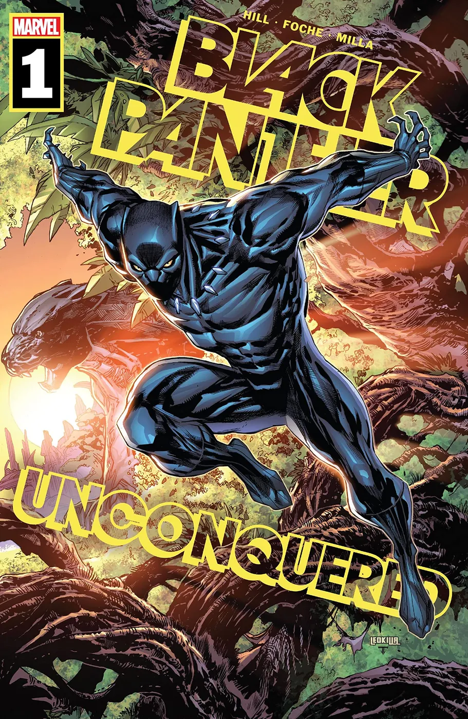 Cover of Black Panther: Unconquered #1
