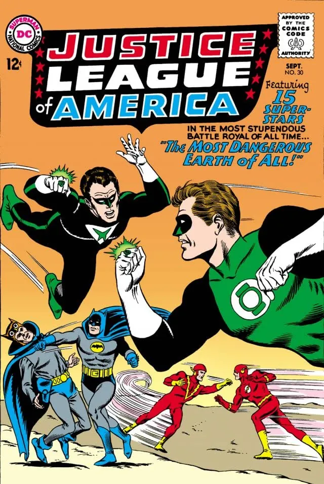 Cover of Justice League of America #30