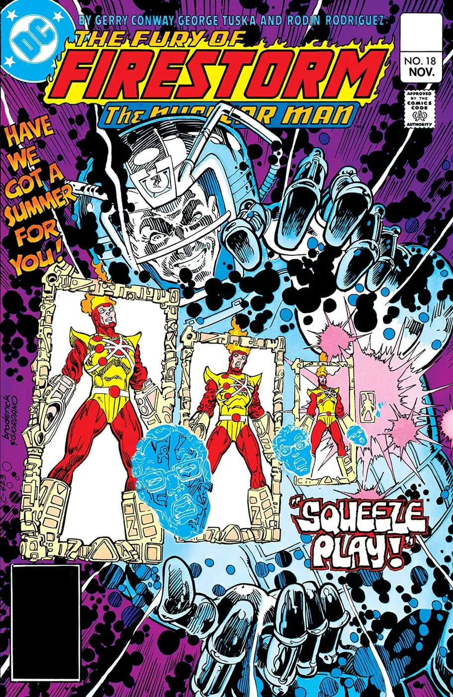 Cover of The Fury of Firestorm #18