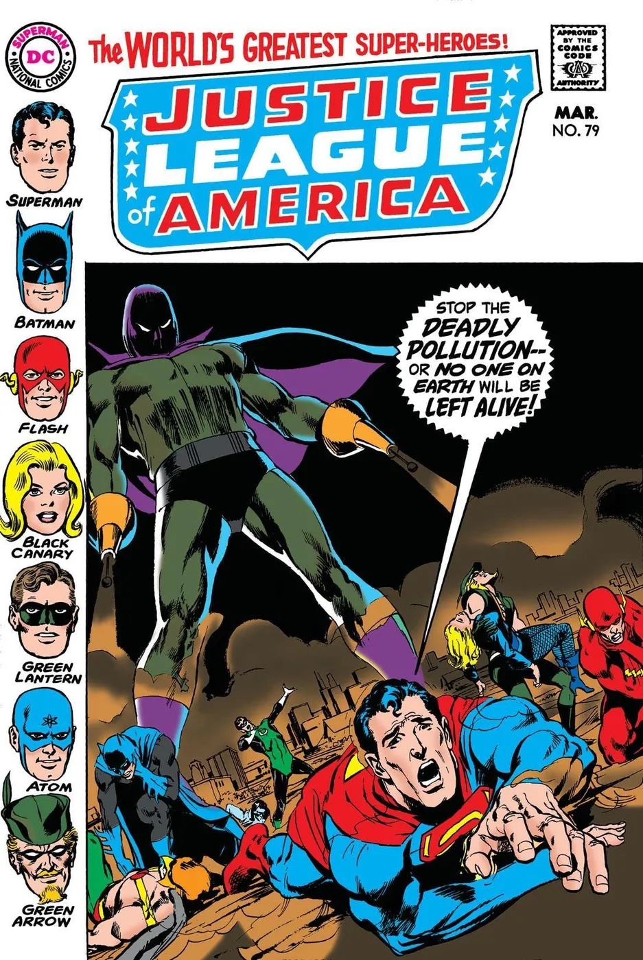 Cover of Justice League of America #79
