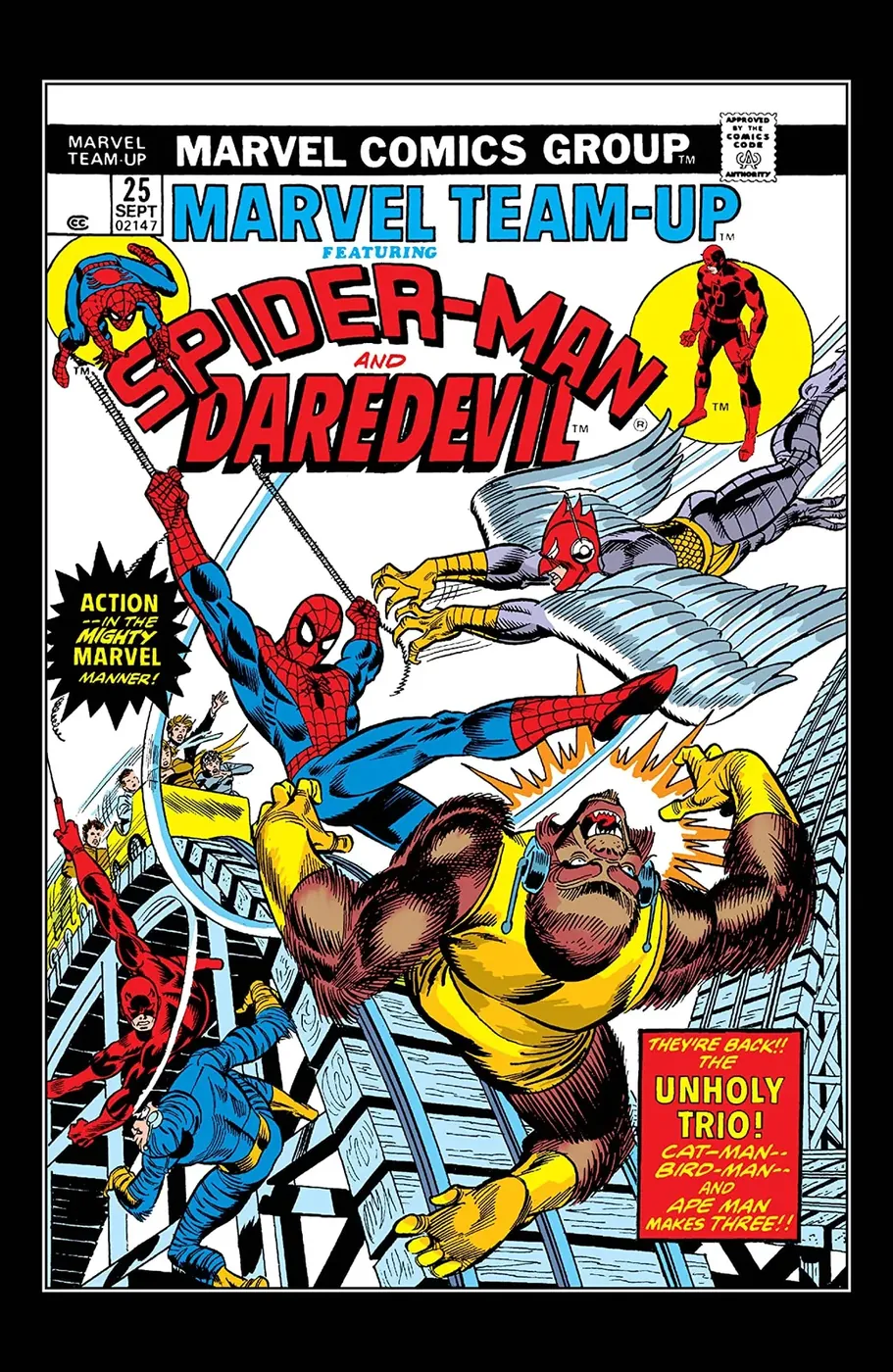 Cover of Marvel Team-Up #25