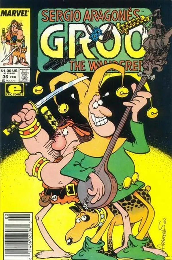Cover of Sergio Aragonés Groo the Wanderer #36