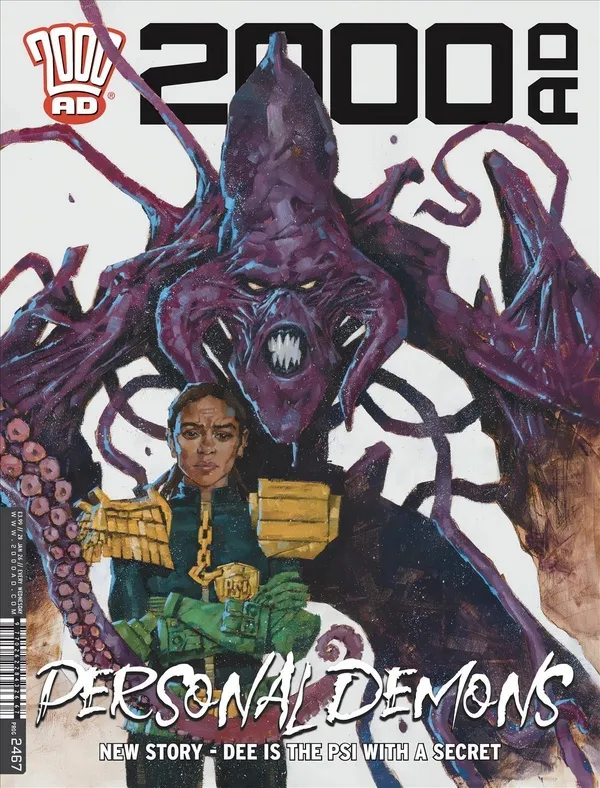 Cover of 2000 AD #1