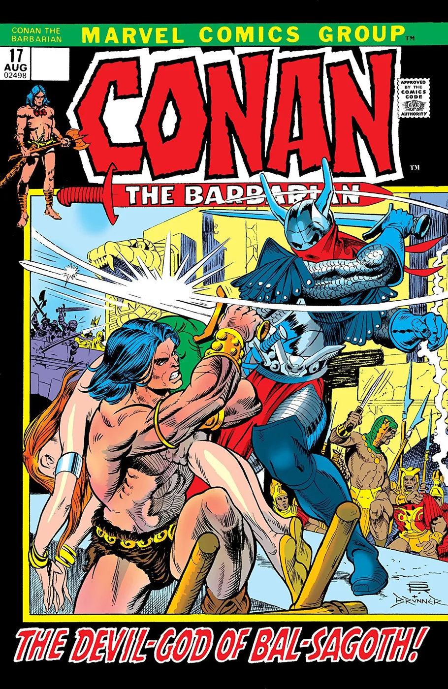 Cover of Conan the Barbarian #17