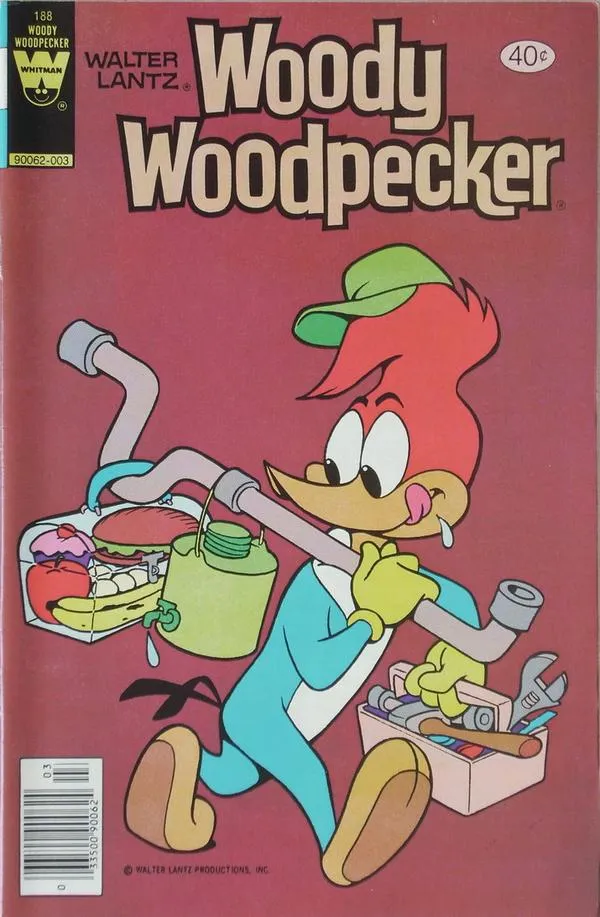 Cover of Walter Lantz Woody Woodpecker #188