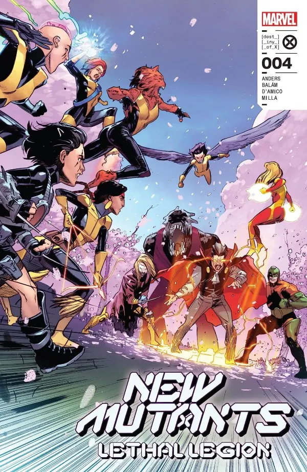 Cover of New Mutants Lethal Legion #4