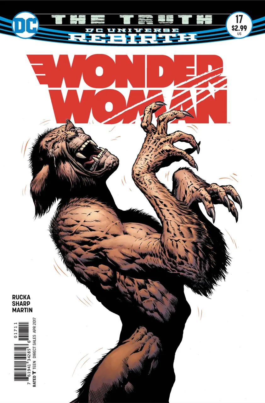 Cover of Wonder Woman #17