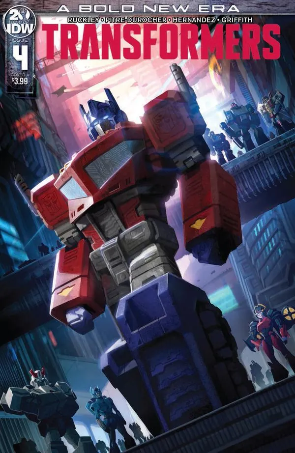 Cover of Transformers #4
