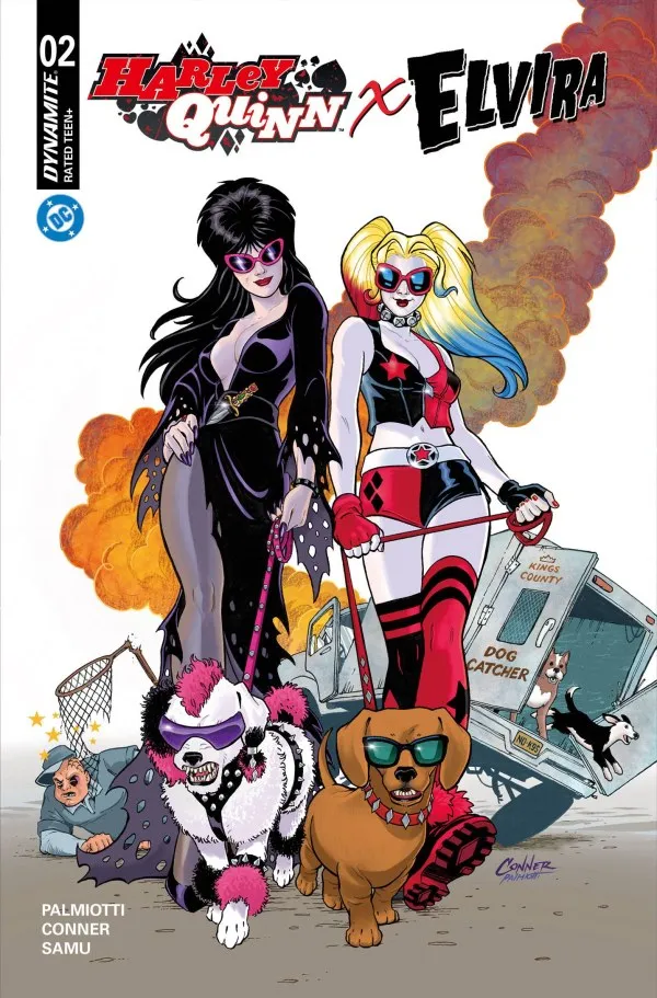Cover of Harley Quinn x Elvira #2