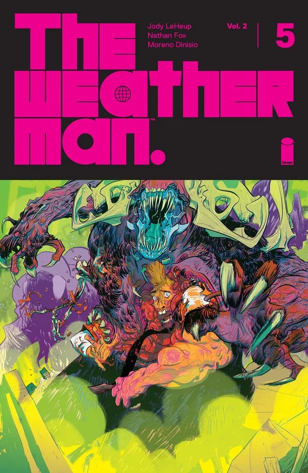 Cover of The Weatherman #5