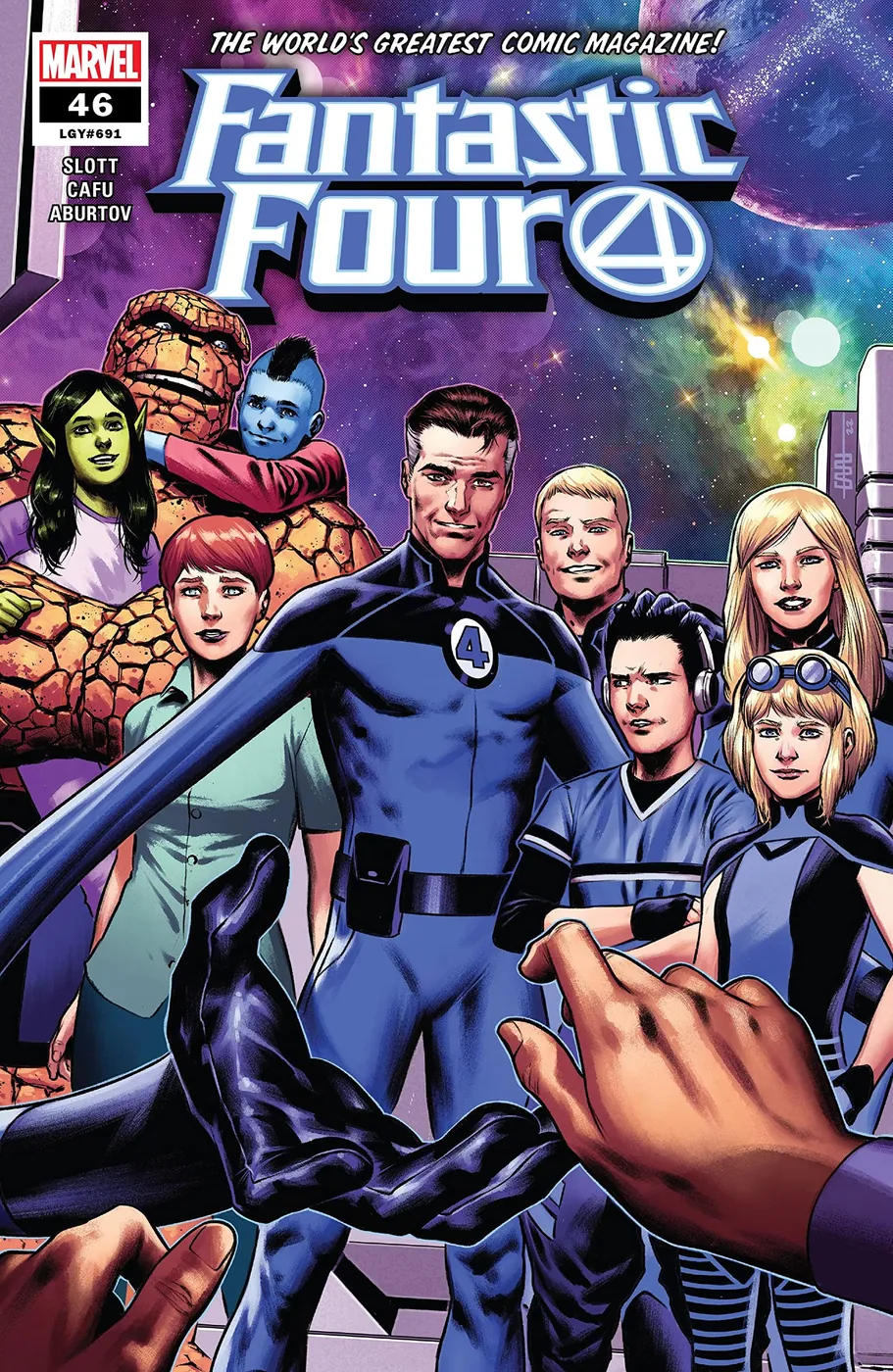 Cover of Fantastic Four #46 (691)
