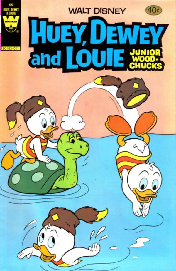 Cover of Walt Disney Huey, Dewey and Louie Junior Woodchucks #66