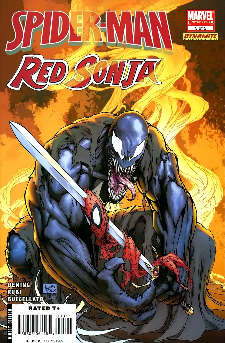 Cover of Spider-Man / Red Sonja #3
