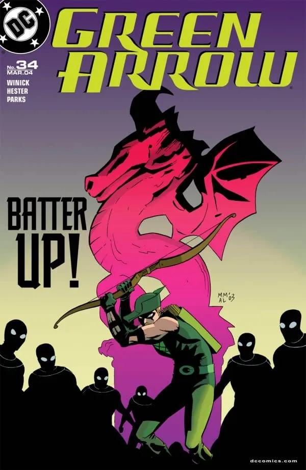 Cover of Green Arrow #34