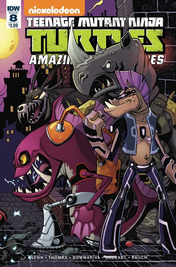 Cover of Teenage Mutant Ninja Turtles: Amazing Adventures #8