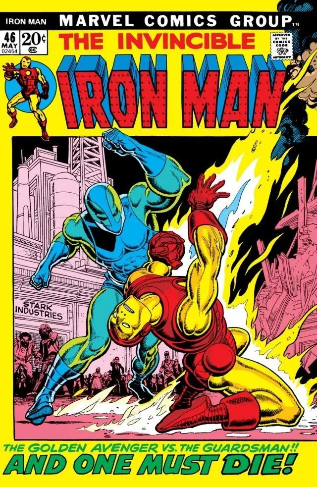 Cover of Iron Man #46