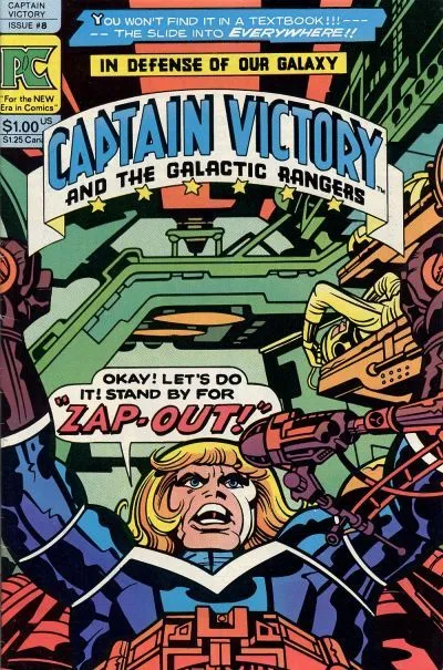 Cover of Captain Victory and the Galactic Rangers #8