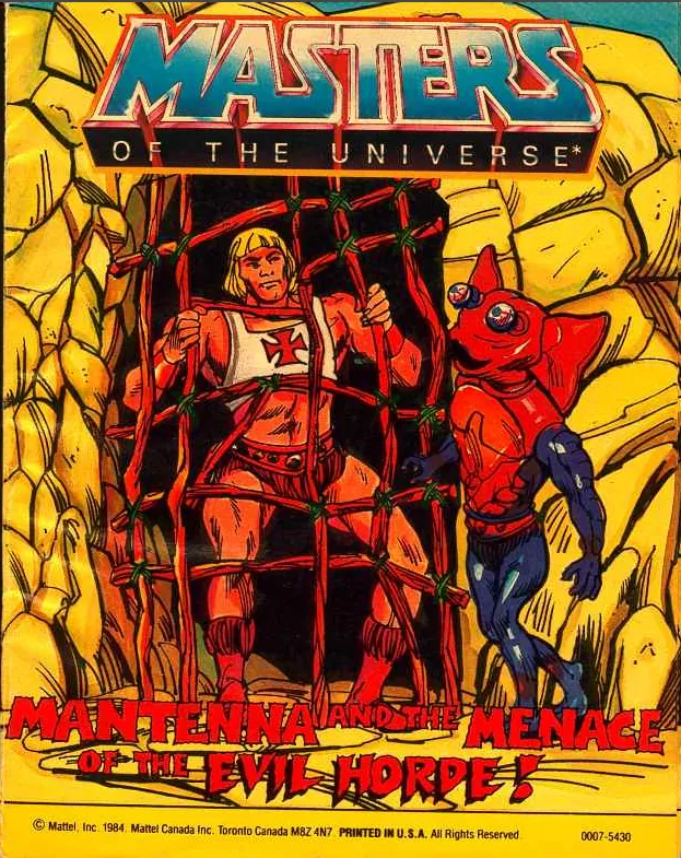 Cover of Masters of the Universe: Mantenna and the Menace of the Evil Horde! #[nn]