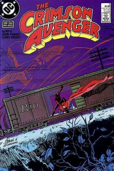 Cover of Crimson Avenger #2