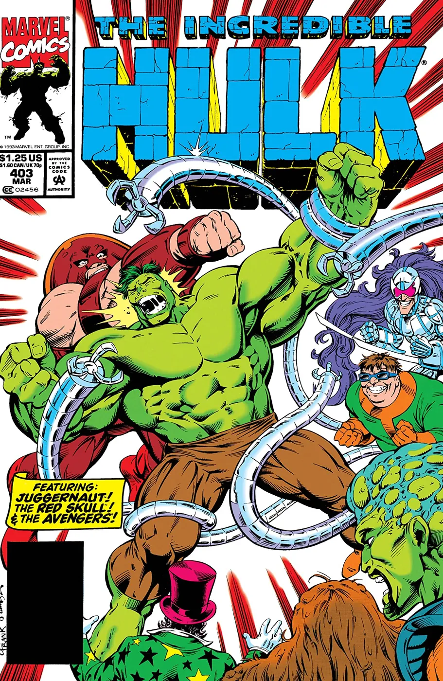 Cover of The Incredible Hulk #403