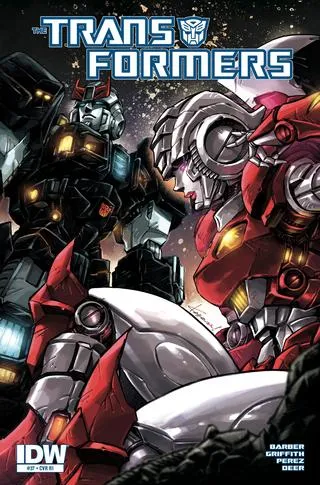 Cover of The Transformers #37