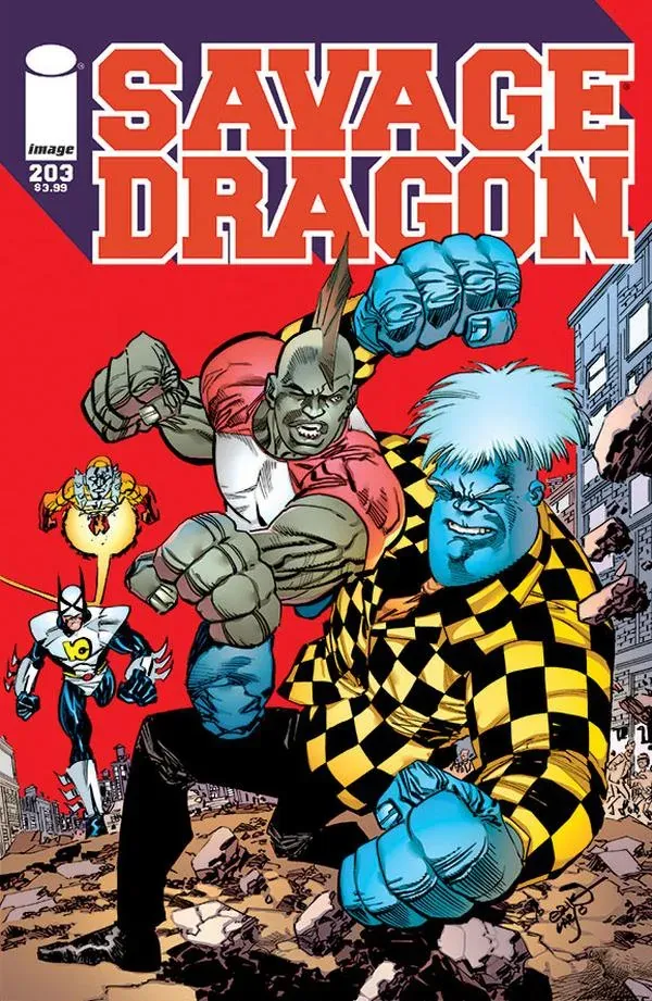 Cover of Savage Dragon #203