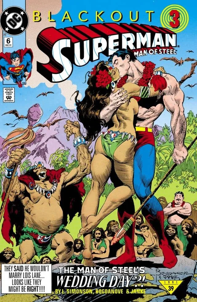 Cover of Superman: The Man of Steel #6