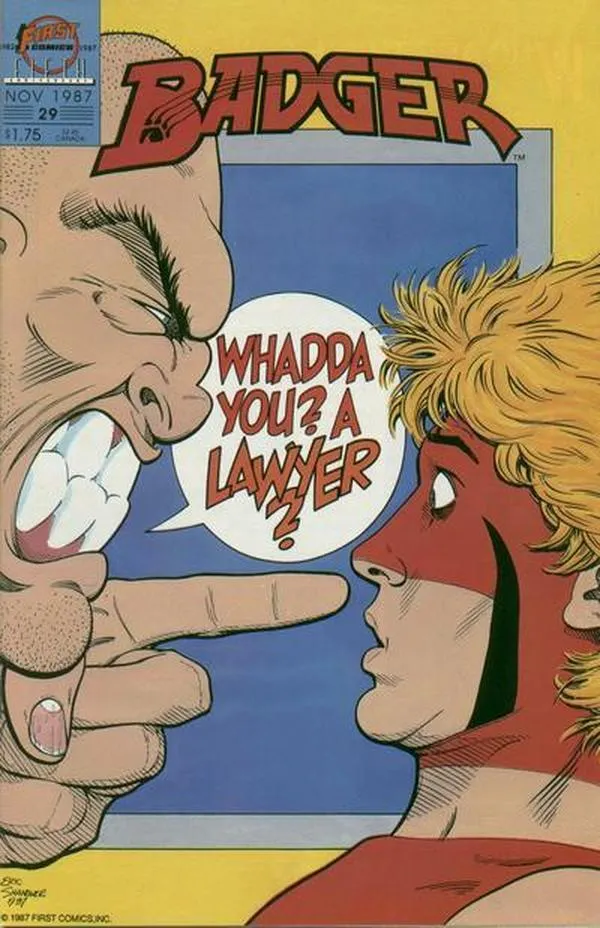 Cover of The Badger #29