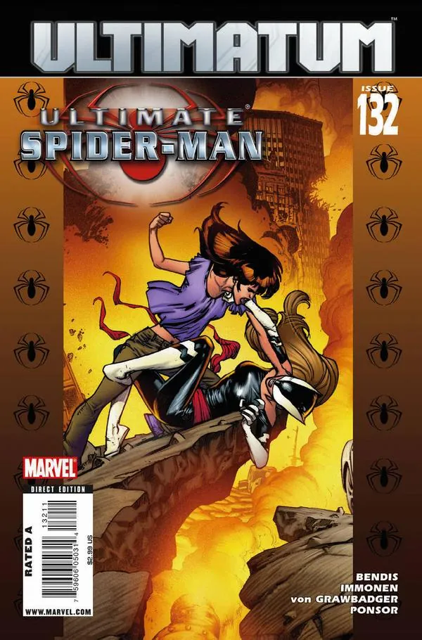 Cover of Ultimate Spider-Man #132