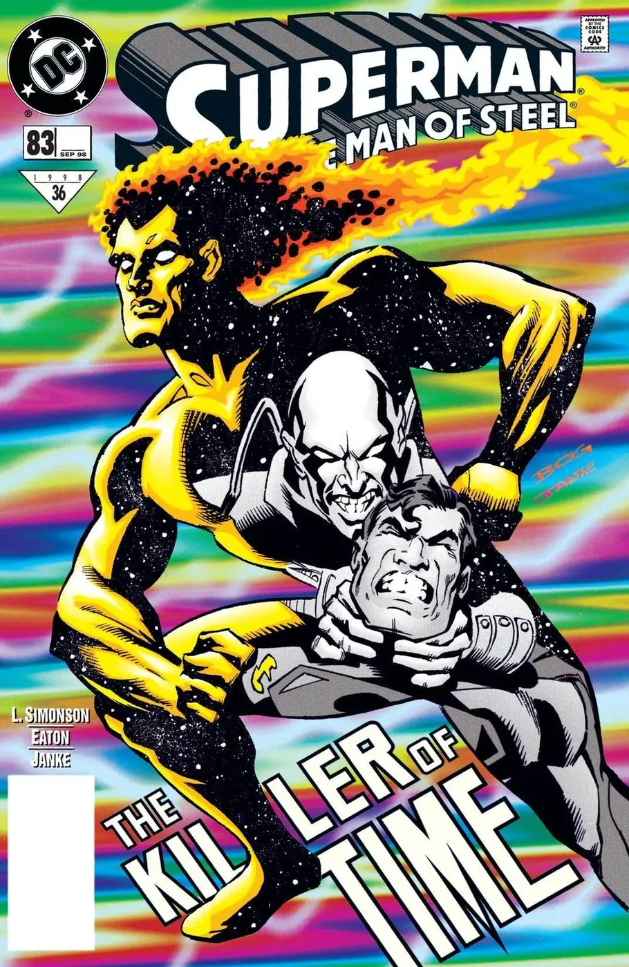 Cover of Superman: The Man of Steel #83