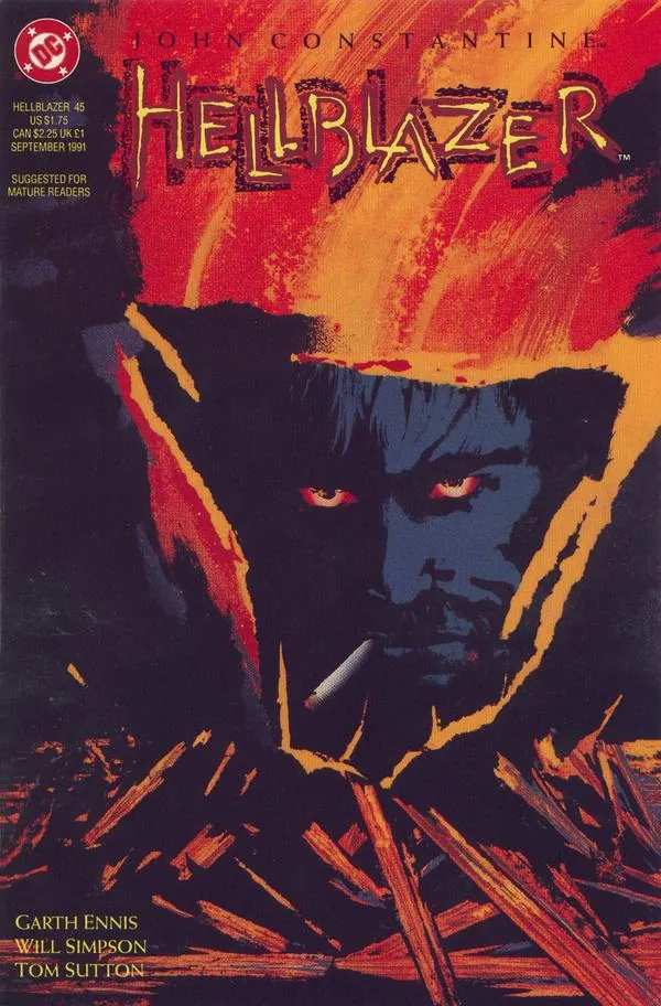 Cover of Hellblazer #45